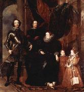 Anthony Van Dyck Genoan hauteur from the Lomelli family, Sweden oil painting reproduction